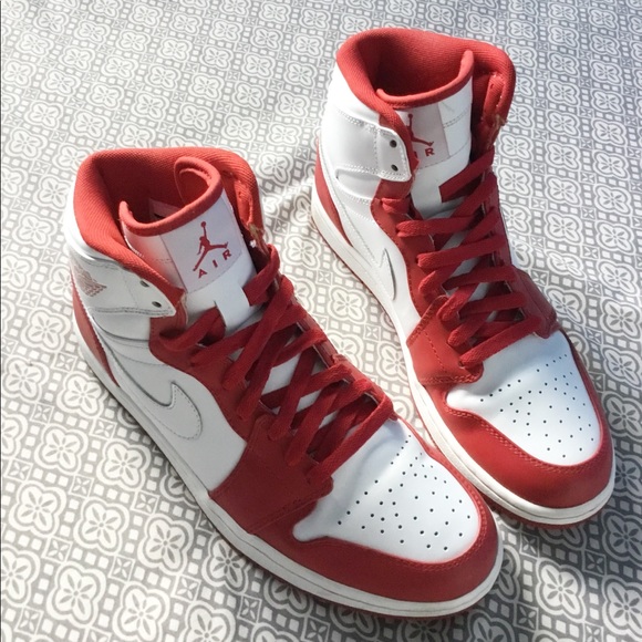 air jordan high tops white